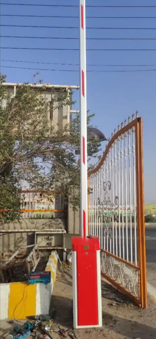 نمونه کار راهبند در ادره راهداری سرایان
